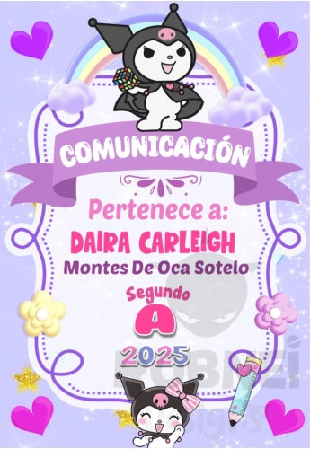 COMUNICACION  Kuromi Caratula